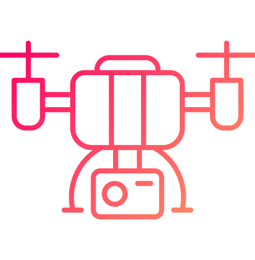 Camera drone Generic gradient outline icon