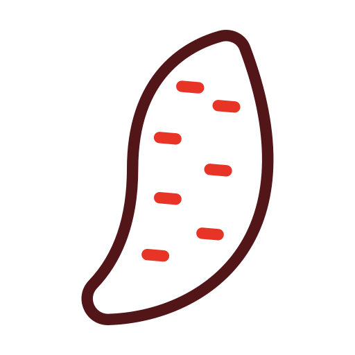 Yam Generic color outline icon