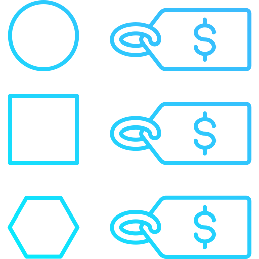 Pricing Generic gradient outline icon