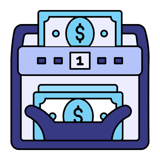 Cash counter Generic color lineal-color icon