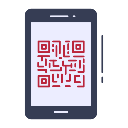 Qr code Generic color fill icon