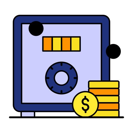 Deposit box Generic color lineal-color icon