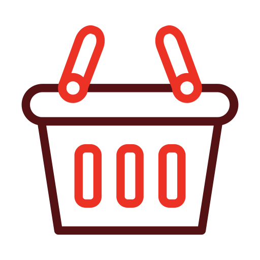 cesta de la compra Generic color outline icono