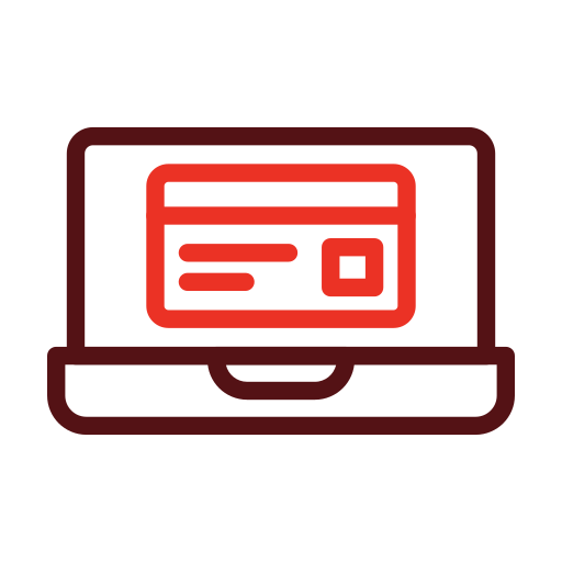 Web payment Generic color outline icon