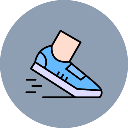 달리기 Generic color lineal-color icon