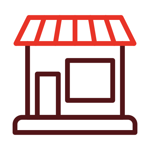 食料品店 Generic color outline icon