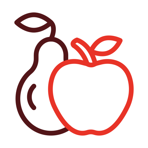 Fruit Generic color outline icon
