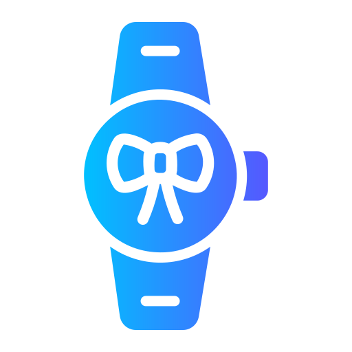 reloj inteligente Generic gradient fill icono