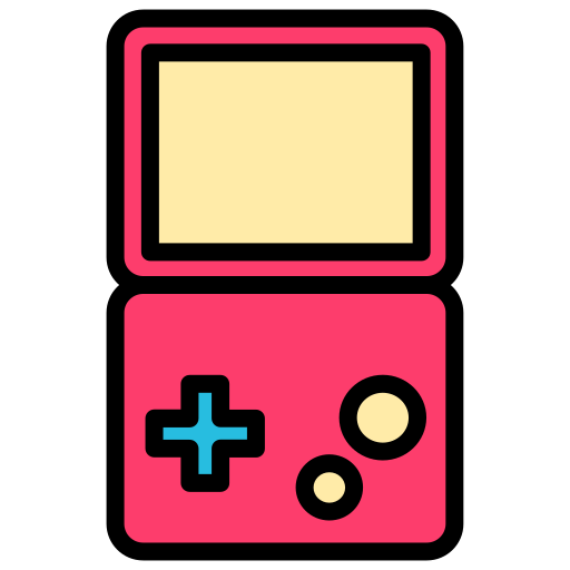 Handheld game Generic color lineal-color icon