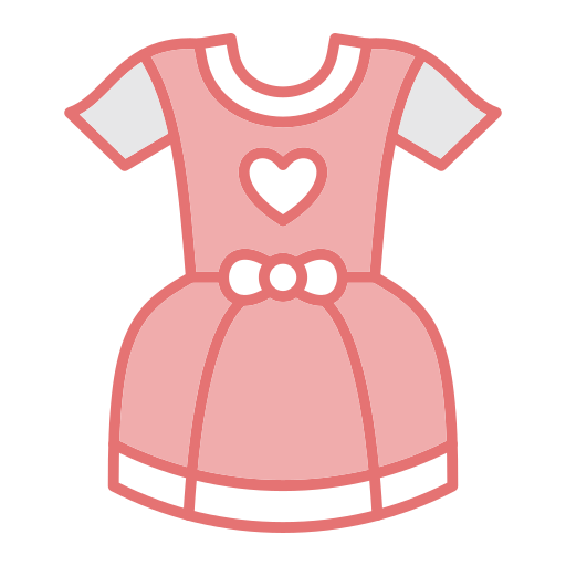 Baby dress Generic color lineal-color icon