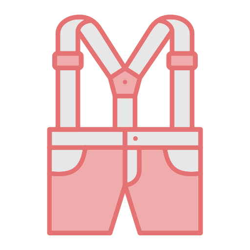 Suspenders Generic color lineal-color icon