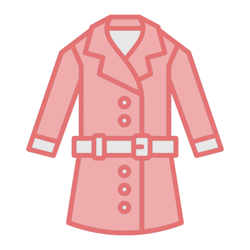 Trench coat Generic color lineal-color icon