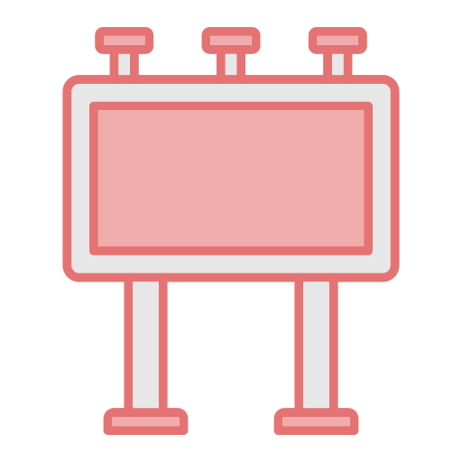 panneau d'affichage Generic color lineal-color Icône