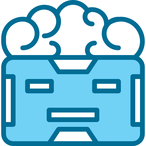 Robot Phatplus Blue icon