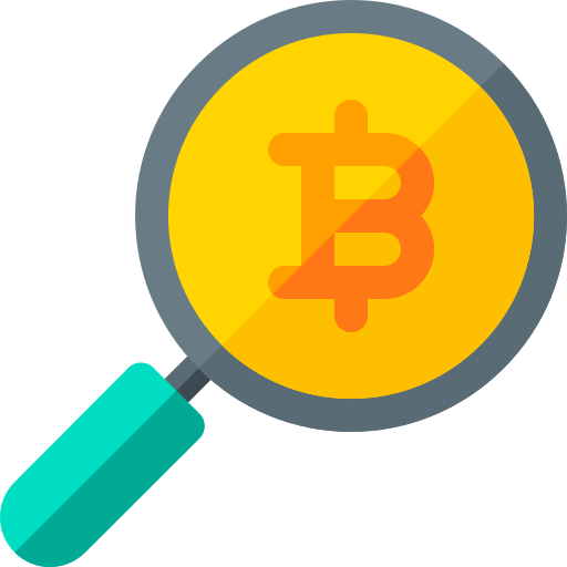 Bitcoins Basic Rounded Flat icon