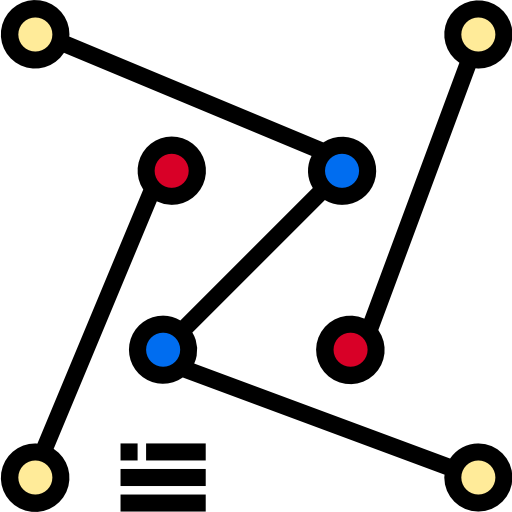 wykres liniowy Phatplus Lineal Color ikona