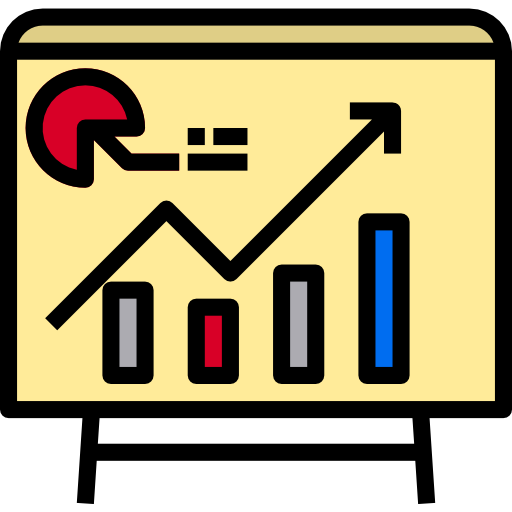 Analytics Phatplus Lineal Color icon