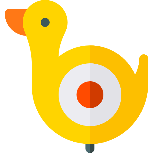 Duck Basic Rounded Flat icon