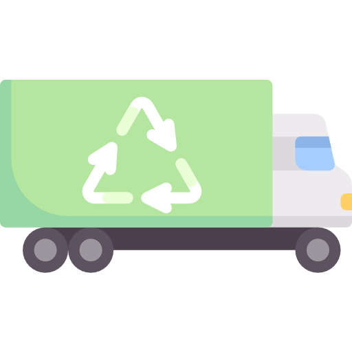 Recycling truck Special Flat icon