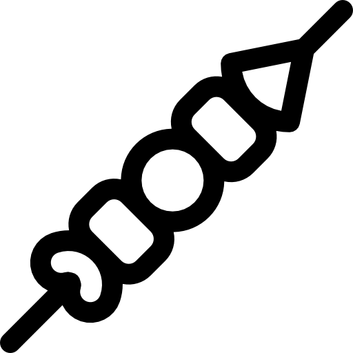ケバブ Basic Rounded Lineal icon