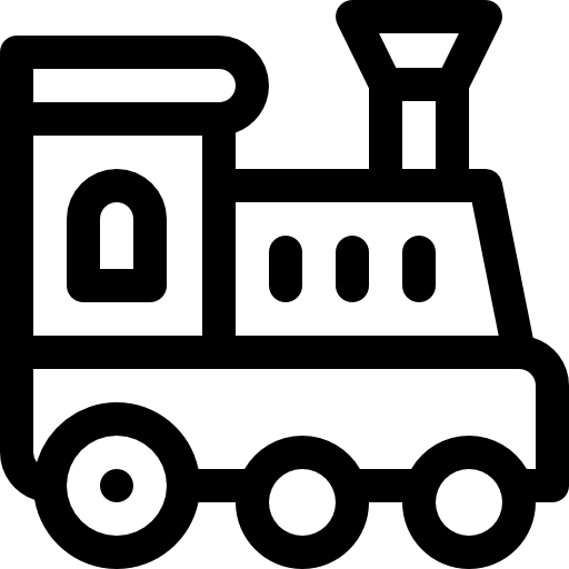 기차 Basic Rounded Lineal icon