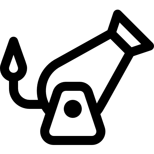 大砲 Basic Rounded Lineal icon
