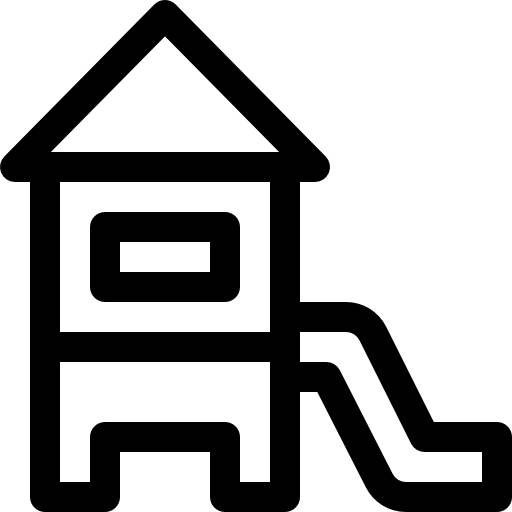 Тобогган Basic Rounded Lineal иконка