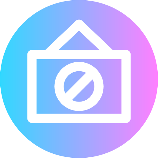 Do not disturb Super Basic Rounded Circular icon