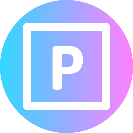 parking Super Basic Rounded Circular ikona