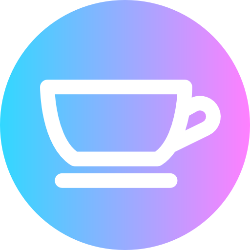 kaffeetasse Super Basic Rounded Circular icon