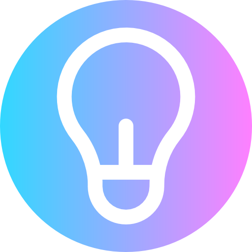 Bulb Super Basic Rounded Circular icon