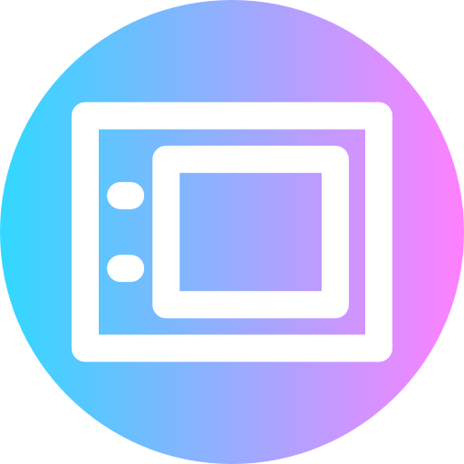 tableta gráfica Super Basic Rounded Circular icono