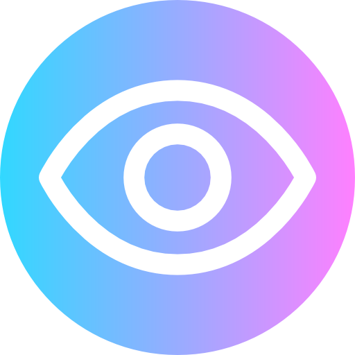 Eye Super Basic Rounded Circular icon