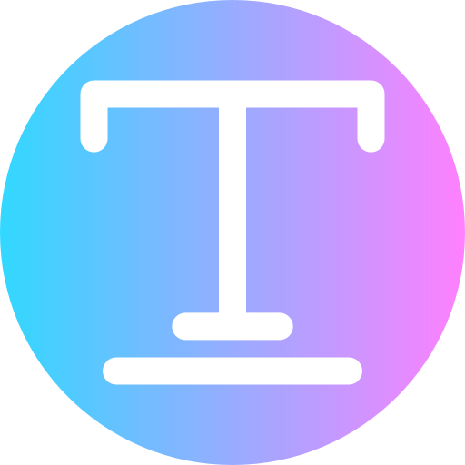 Text editor Super Basic Rounded Circular icon