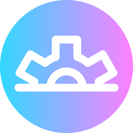 Cogwheel Super Basic Rounded Circular icon