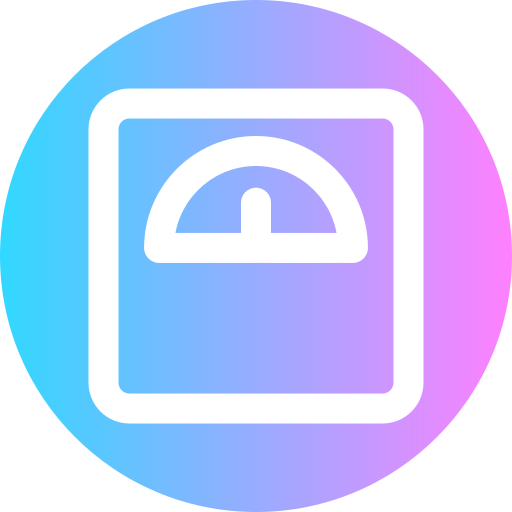 Scale Super Basic Rounded Circular icon
