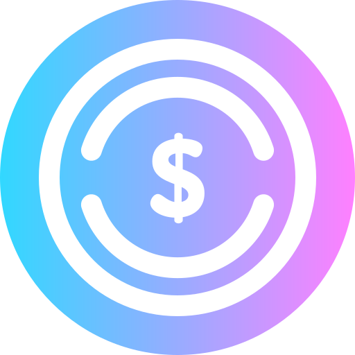 moneda Super Basic Rounded Circular icono