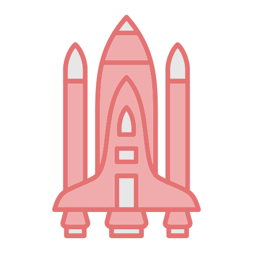 Space rocket Generic color lineal-color icon