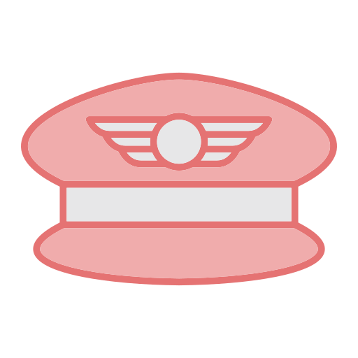 cappello da pilota Generic color lineal-color icona