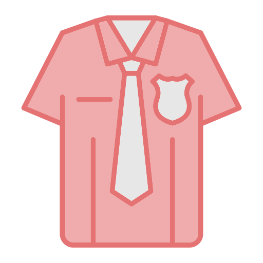 uniforme della polizia Generic color lineal-color icona