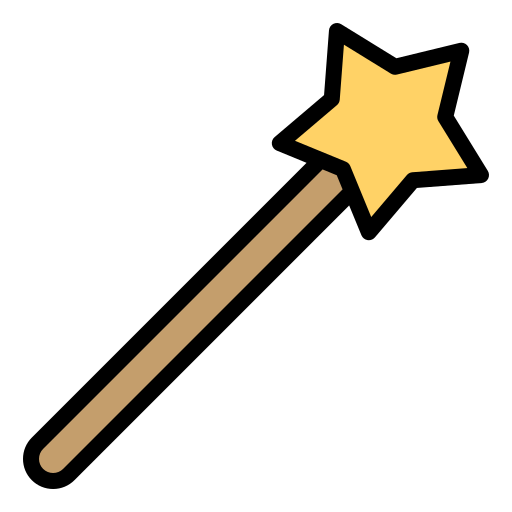 Magic wand Generic color lineal-color icon
