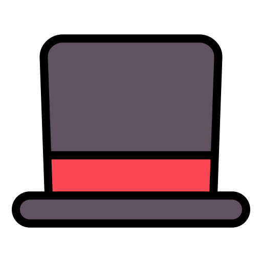 magische hoed Generic color lineal-color icoon