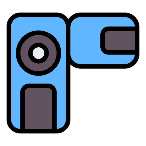 Ручная камера Generic color lineal-color иконка