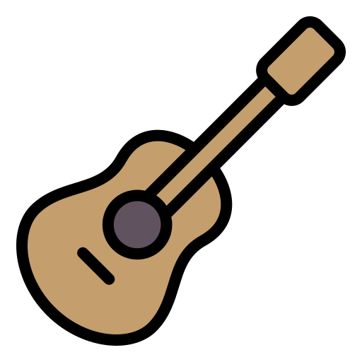 gitaar Generic color lineal-color icoon