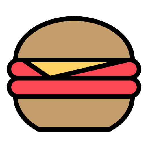 hamburger Generic color lineal-color icoon