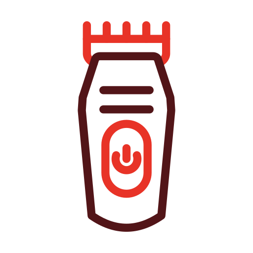 maquina de afeitar Generic color outline icono