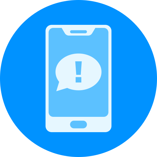 Phone alert Generic color fill icon