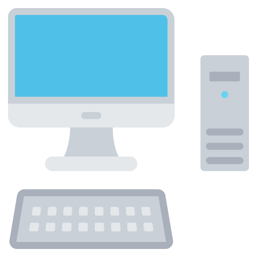 computadora personal Generic color fill icono
