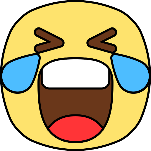 Laughing Generic color lineal-color icon