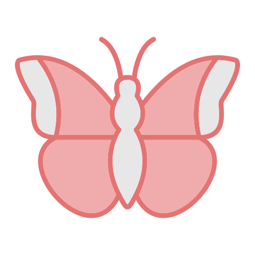 vlinder Generic color lineal-color icoon